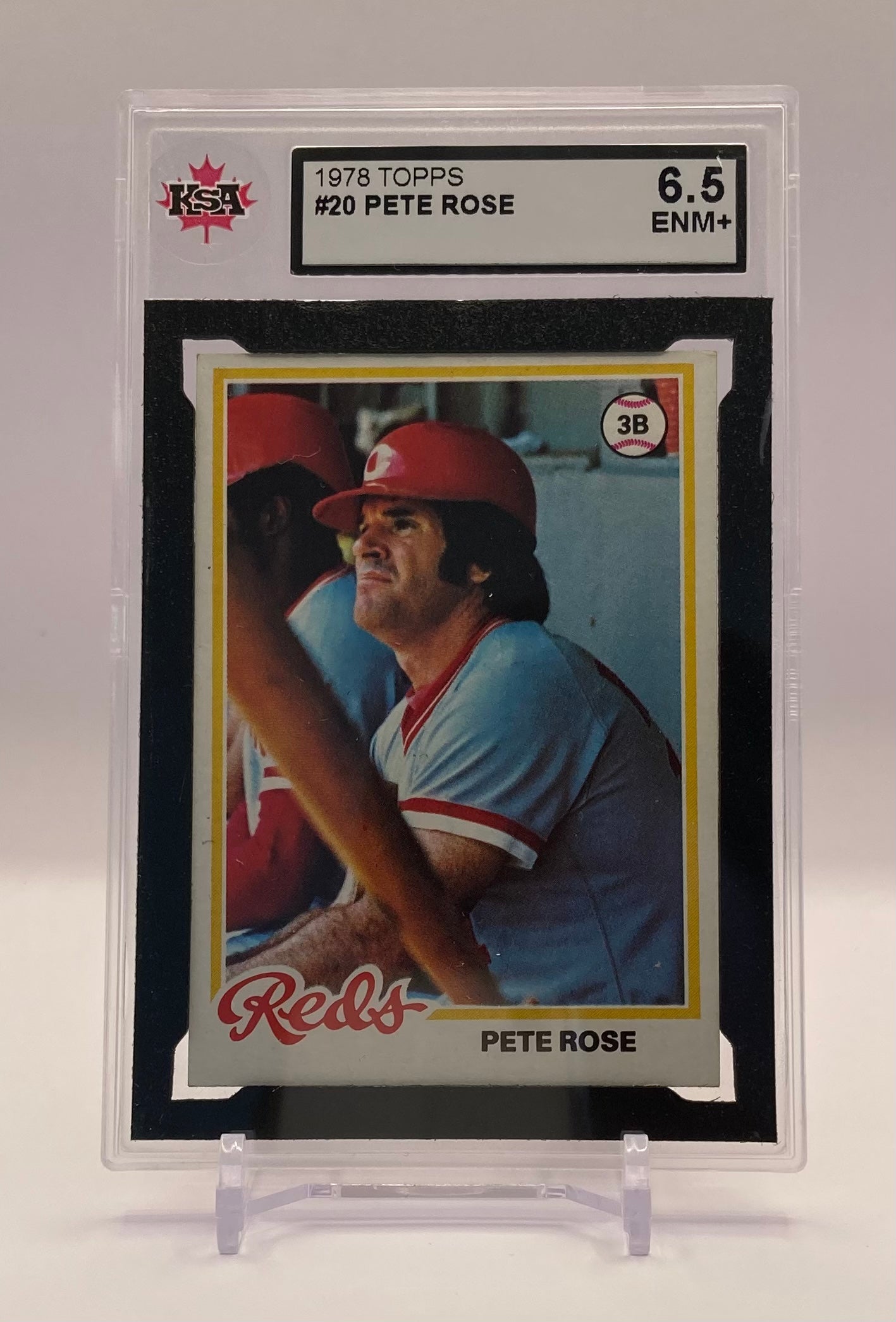 1978 #20 PETE ROSE TOPPS - KSA 6.5 ENM+