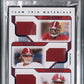 2021 HURTS/JONES/TAGOVALOA NAT TREAS. TEAM TRIOS MATERIALS- BLUE - PSA 9 MINT