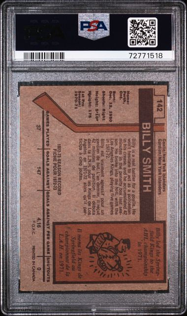 1973 BILLY SMITH O-PEE-CHEE HOF RC - PSA 6 EX-MT