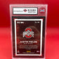 JUSTIN FIELDS PANINI CHRONICLES RECON DP ROOKIE CARD- KSA 8.5 NMM+