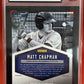 2014 #23 MATT CHAPMAN PANINI GOLD PRIZM PERENNIAL DP 05/10 - KSA 9.5 NGM