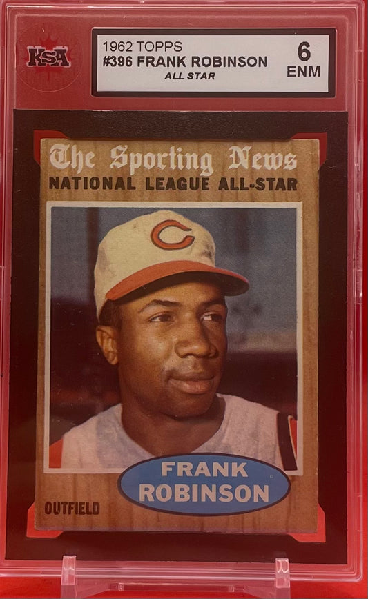 1962 TOPPS FRANK ROBINSON ALL STAR - KSA 6 ENM