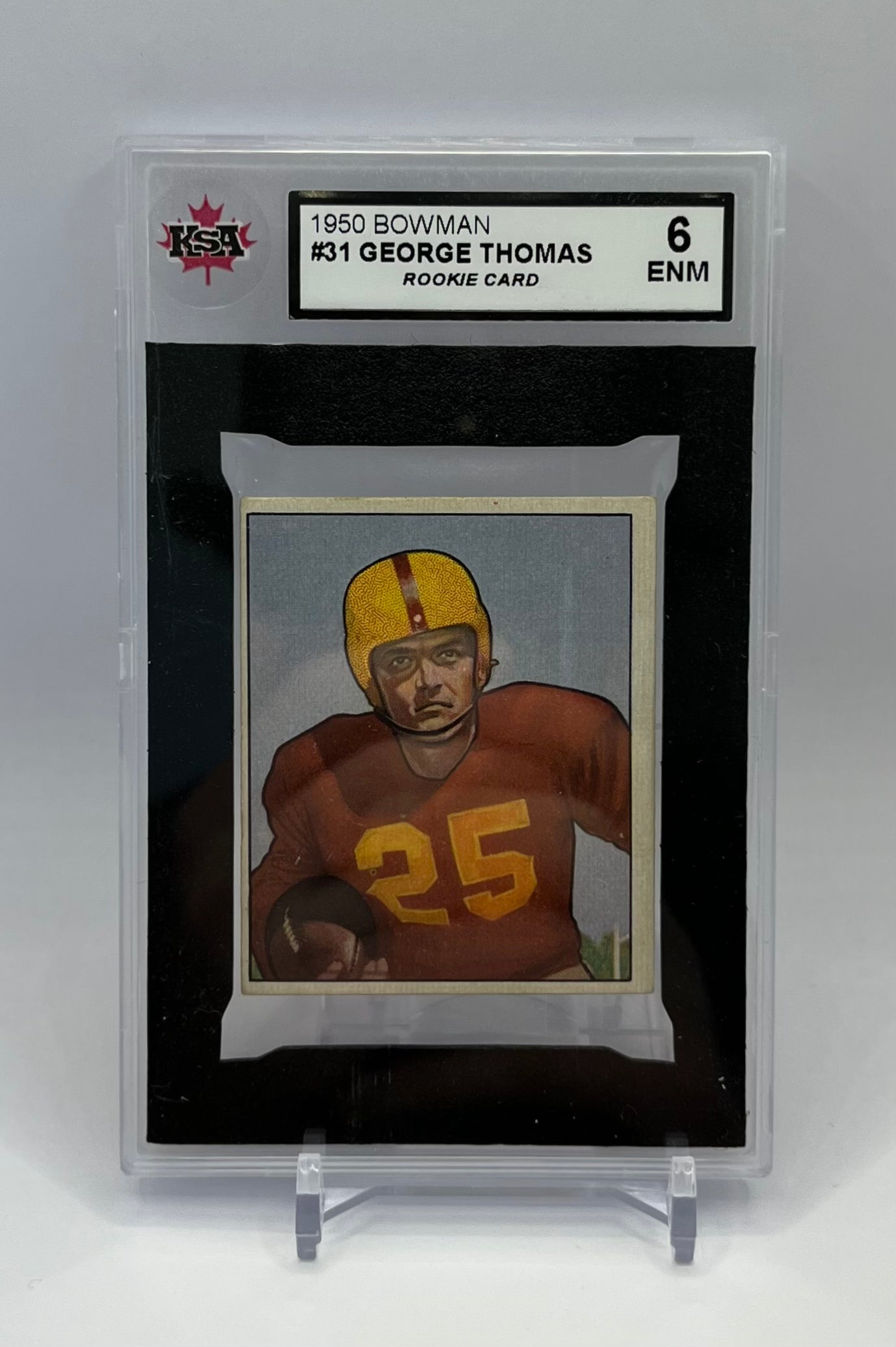 1950 #31 GEORGE THOMAS BOWMAN - KSA 6 ENM