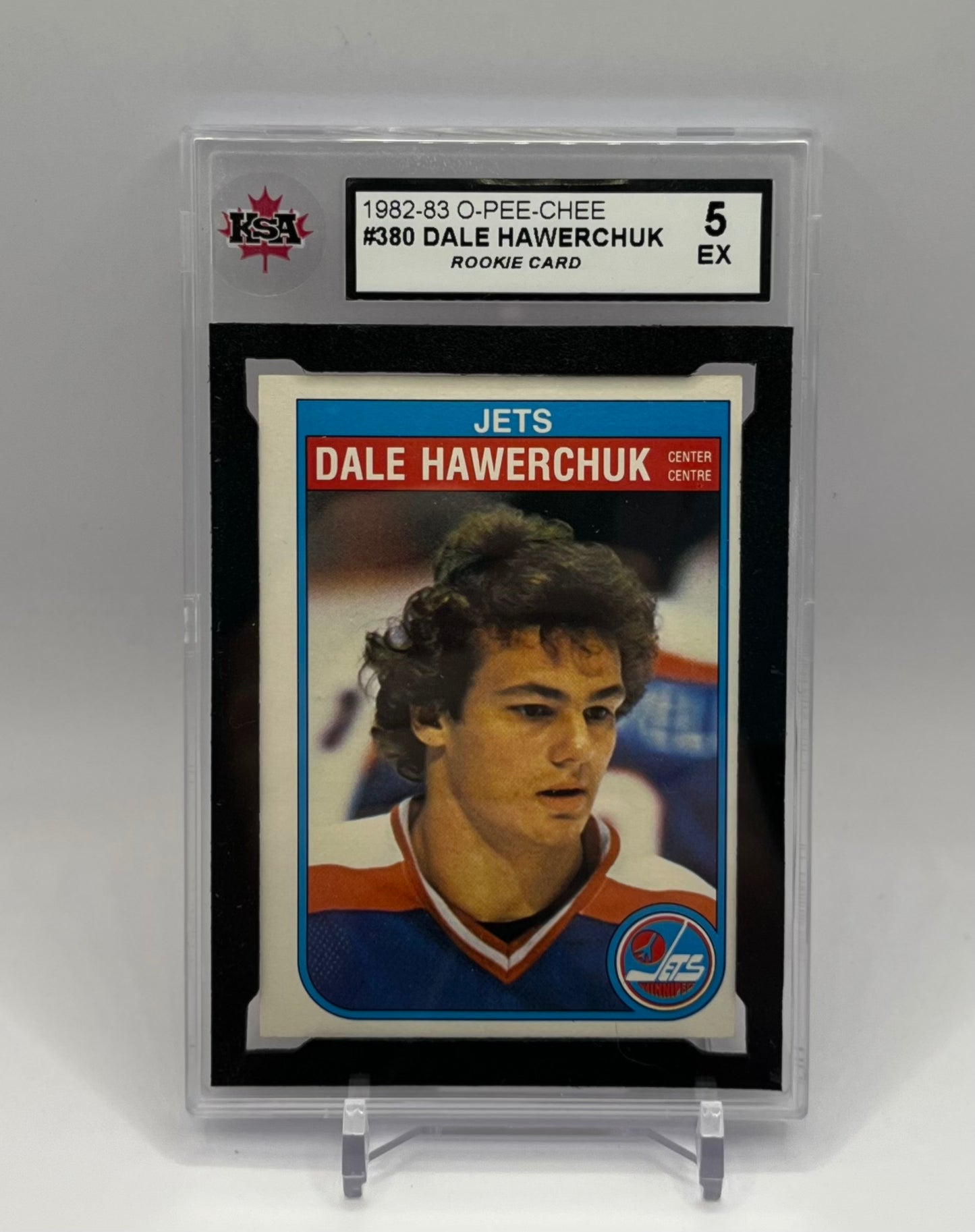 1982-83 #380  DALE HAWERCHUCK O-PEE-CHEE - KSA 5 EX