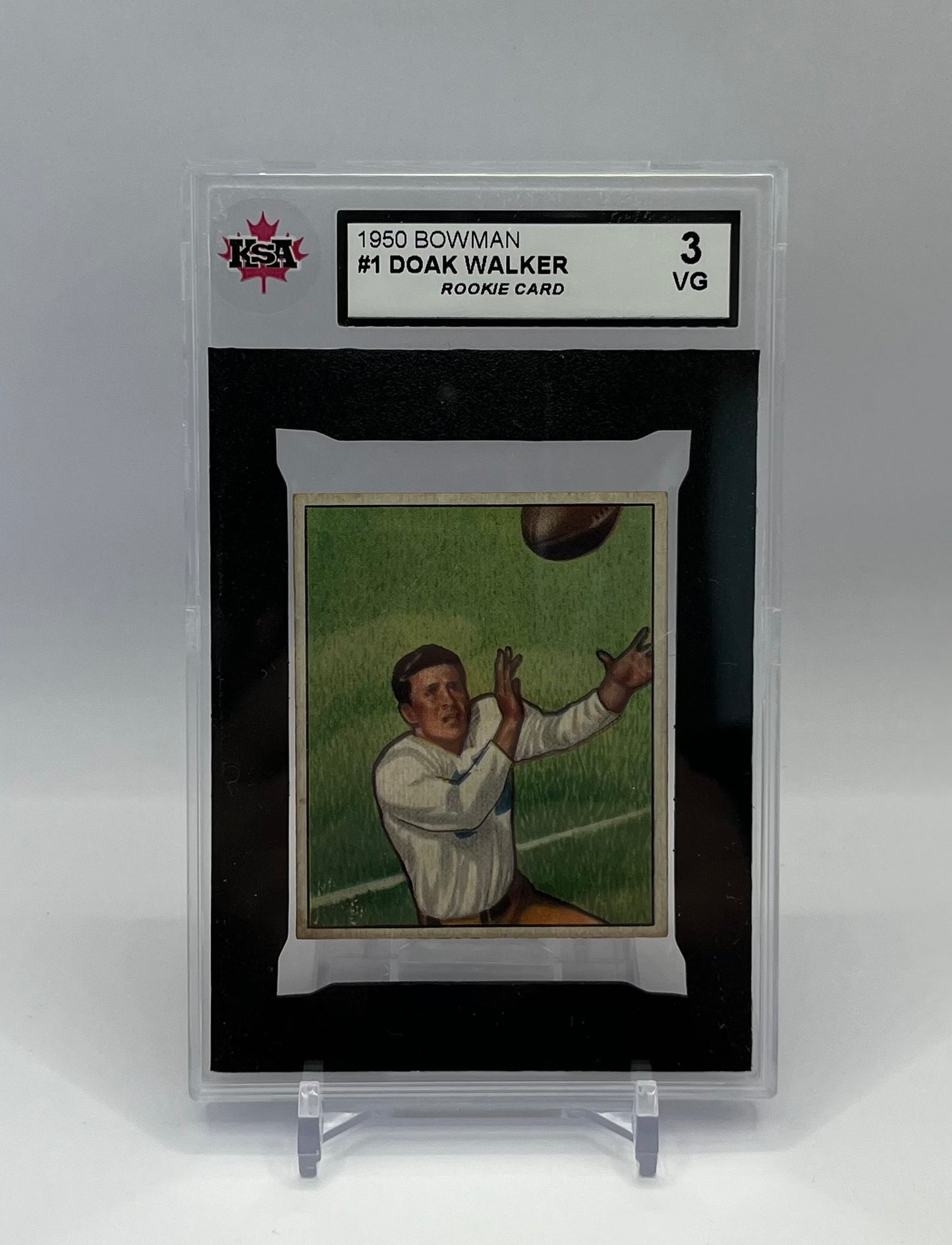 1950 #1 DOAK WALKER BOWMAN - KSA 3 VG