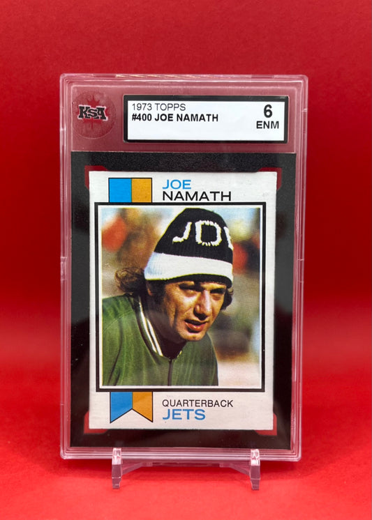 1973 #400 JOE NAMATH TOPPS - KSA 6 ENM