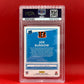 2020 #301 JOE BURROW PANINI DONRUSS RED PRESS PROOF - PSA 8 NM-MT