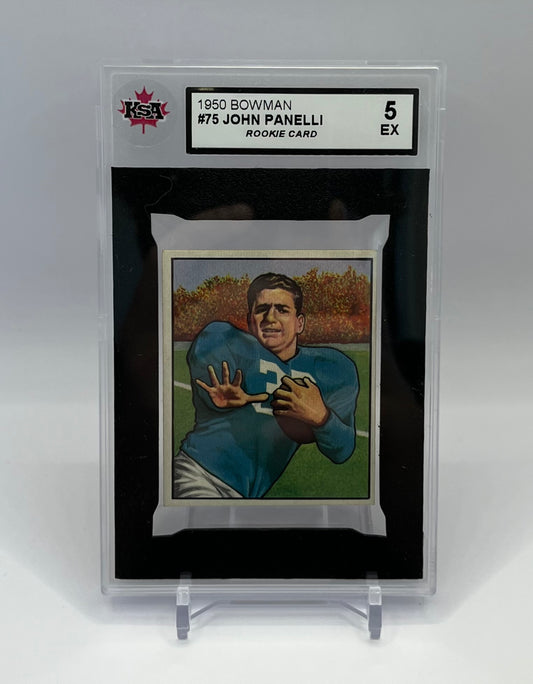 1950 #75 JOHN PANELLI BOWMAN - KSA 5 EX