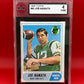 1968 #65 JOE NAMATH TOPPS - KSA 4 VGE