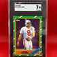 1986 #374 STEVE YOUNG TOPPS - SGC 7 NM