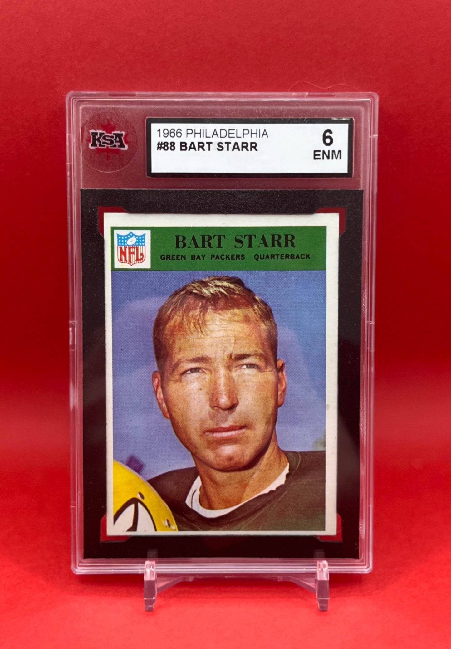 1966 #88 BART STARR PHILADELPHIA - KSA 6 ENM
