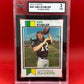 1973 #487 KEN STABLER TOPPS - KSA 3 VG