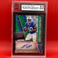 2019 #SE-DES DEVIN SINGLETARY PANINI PRIZM GREEN SCOPE AUTO 37/75 - KSA 8.5 NMM+